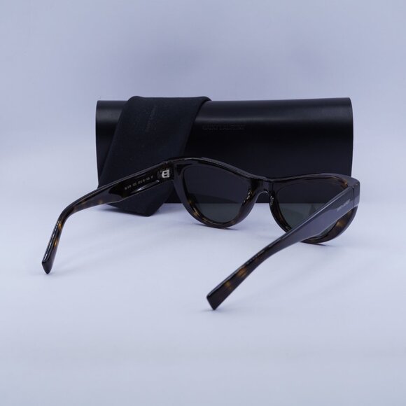 🕶️ New Saint Laurent SL676 003 Sunglasses - Dark Havana Frame, Grey Lenses - Picture 11 of 11